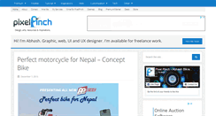 Desktop Screenshot of pixelpinch.com